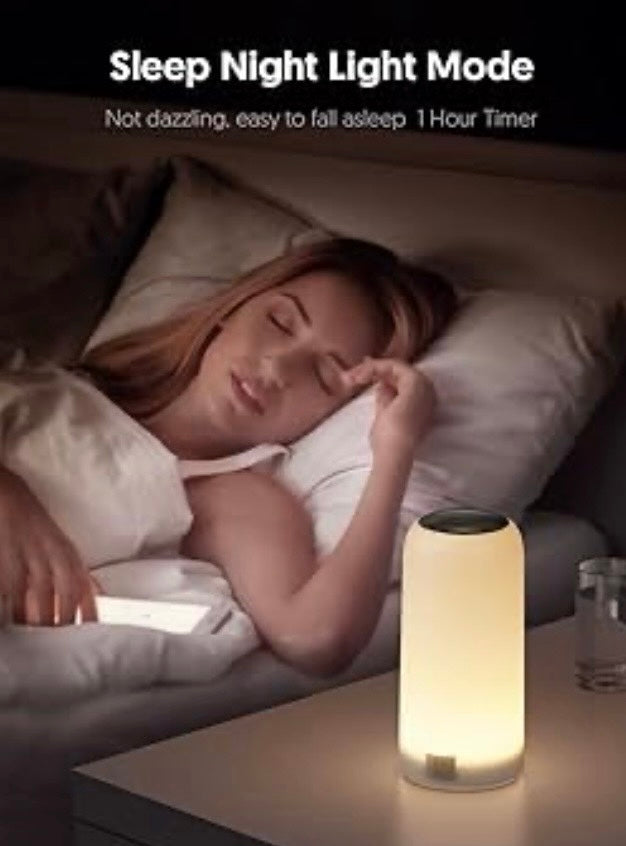 AUKEY TOUCH LAMP / WHITE & COLOUR