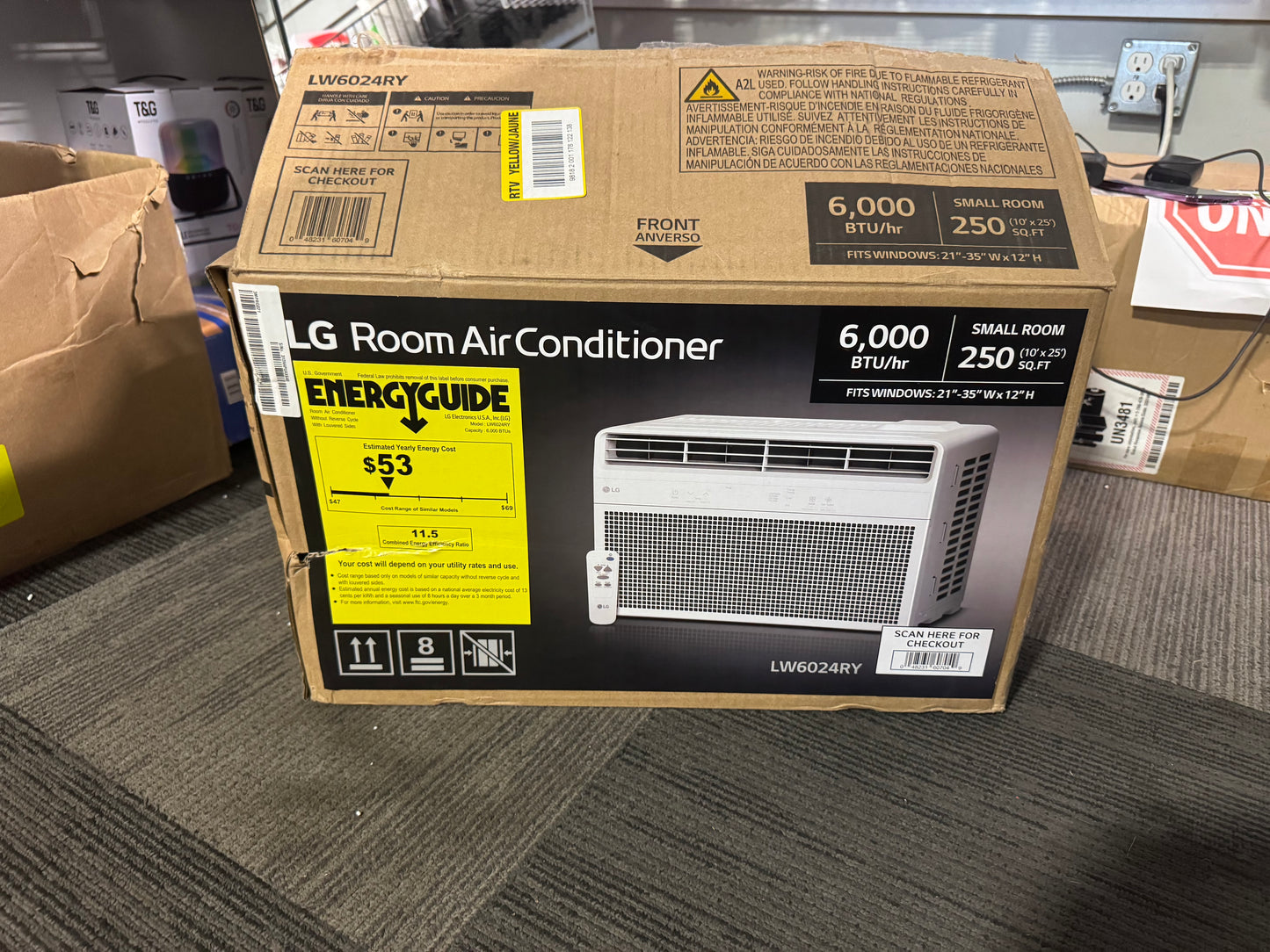 LG 8000BTU