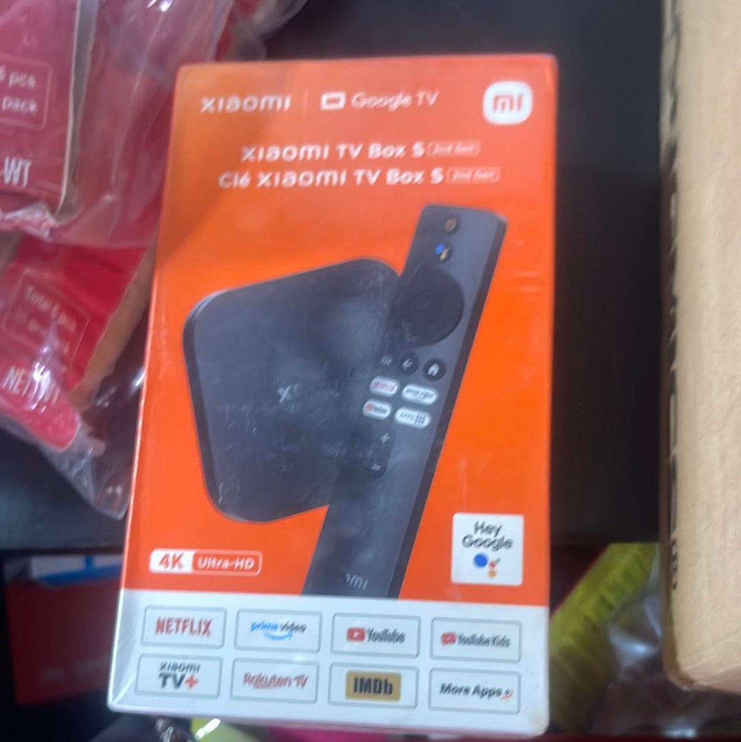 XIAOMI TV BOX S 4K ULTRA HD BUILT IN GOOGLE
