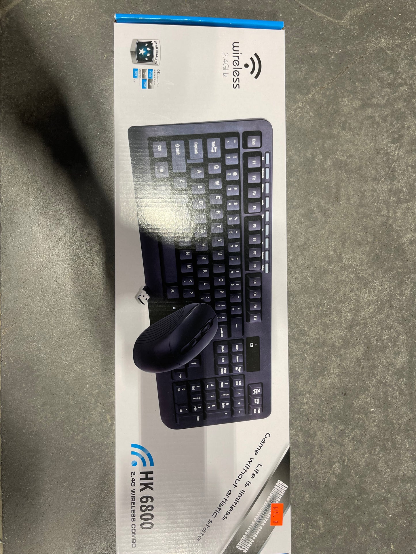 Wireless Keyboard & COUSE COMBO