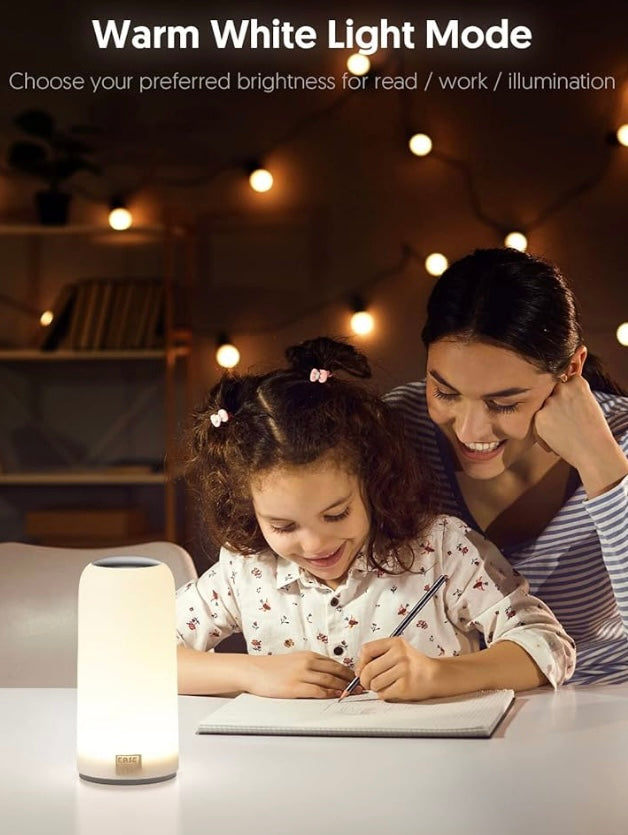 AUKEY TOUCH LAMP / WHITE & COLOUR