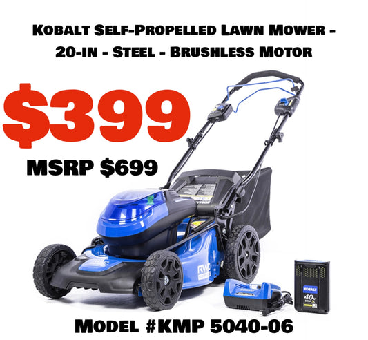 KOBALT Lawnmover