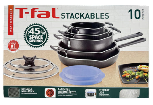 TFal 10poece Pot Set